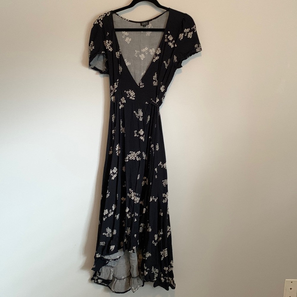 Boho wrap dress